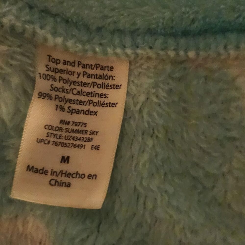 Cloud Print Cozy 2-Piece Lounge / Pajama softgirl comfy - Picture 2 of 5